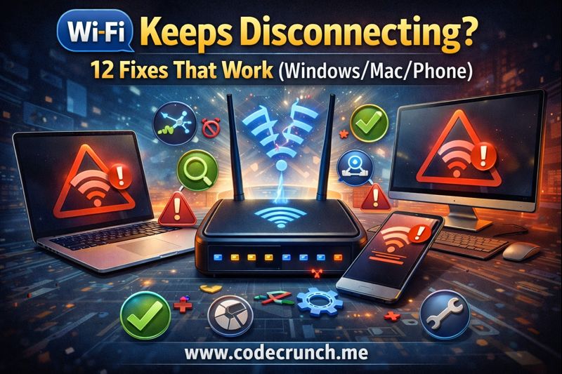 wifi keeps disconnecting