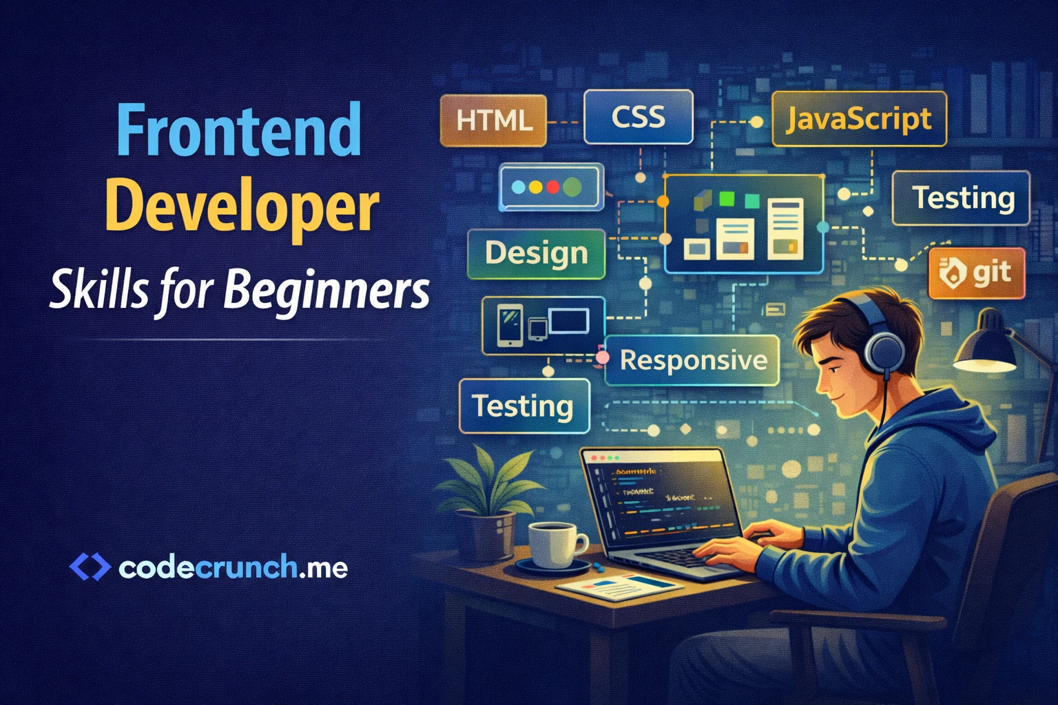 frontend developer skills for beginners codecrunch