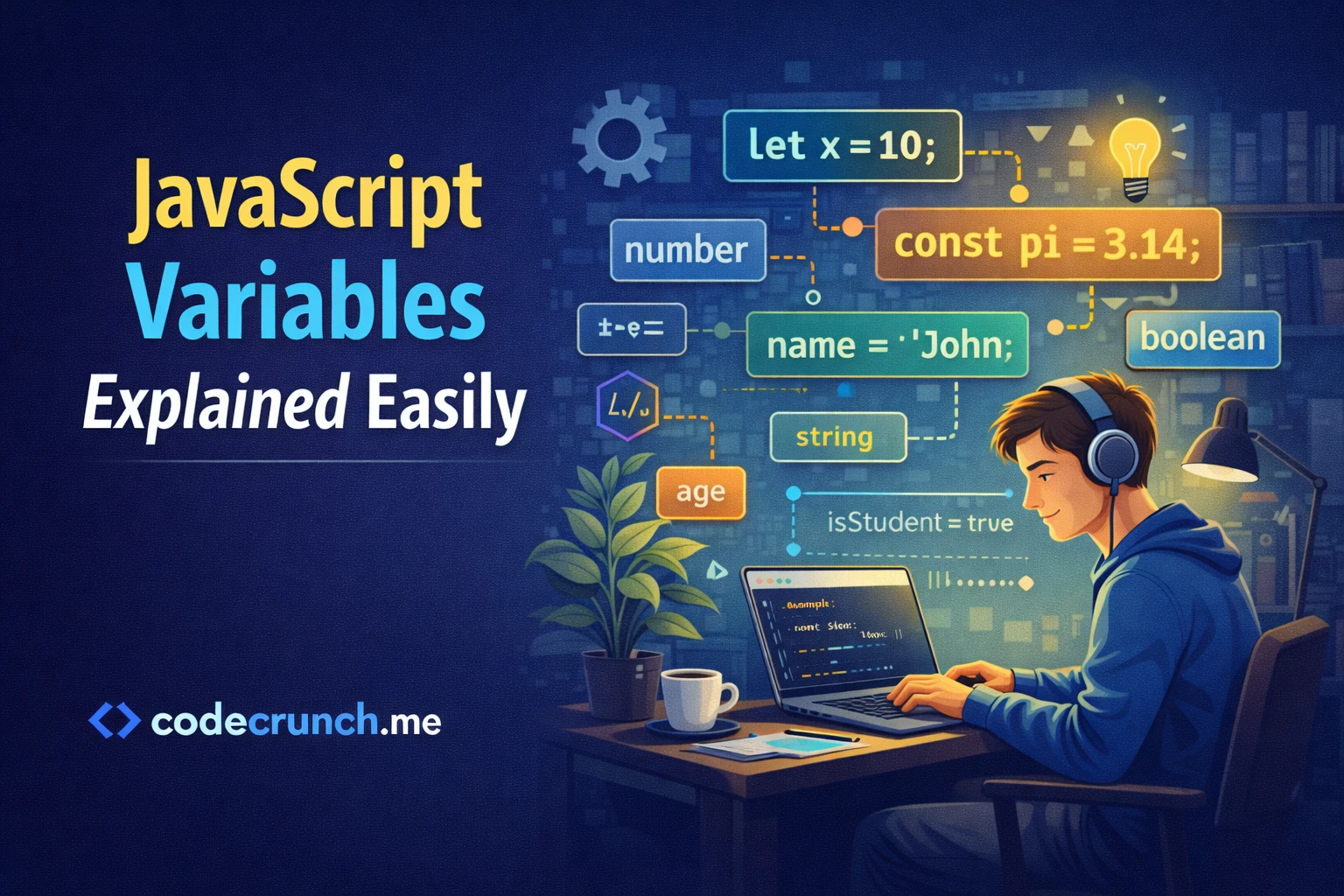 JavaScript Variables Explained Easily (Beginner Guide)